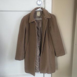 Wool Tan Coat